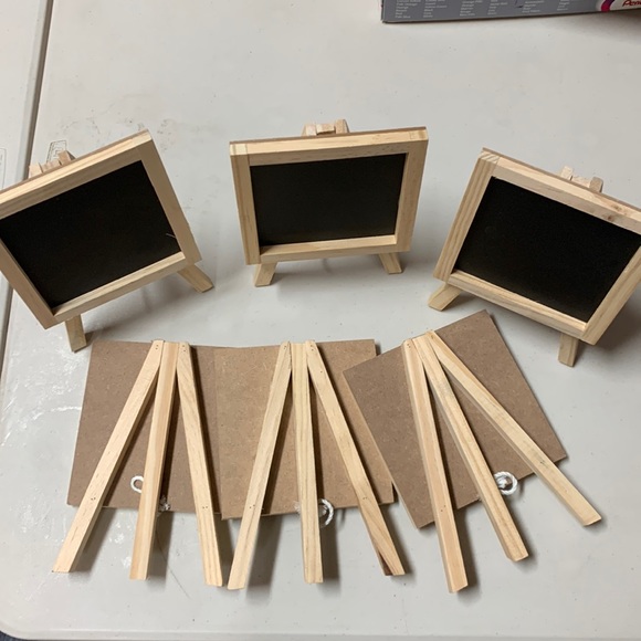 Michaels Accents 6 New Mini Chalkboard Easels Poshmark